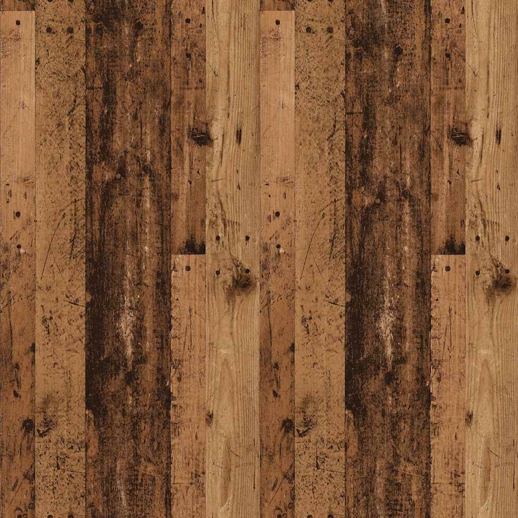 Table basse vieux bois 55,5x55,5x40 cm bois d’ingénierie - Tables basses