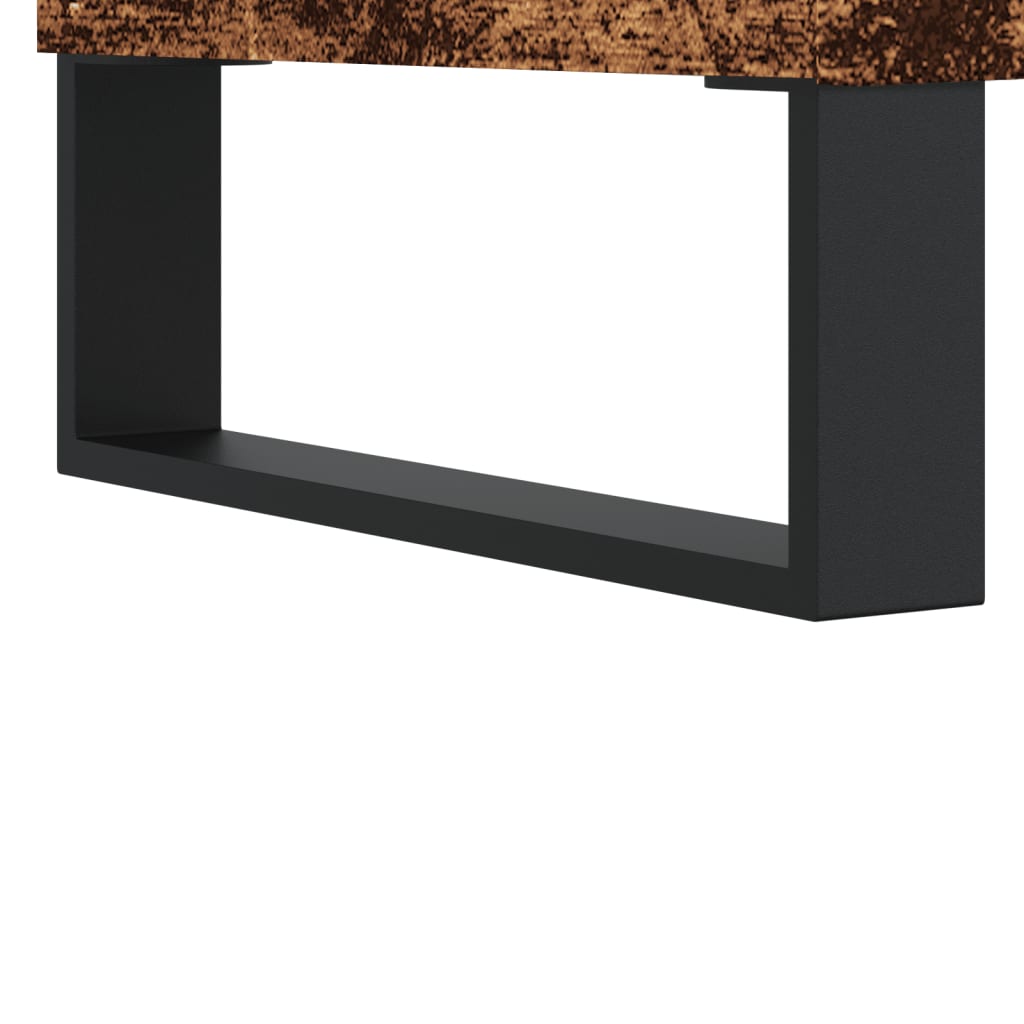 Table basse vieux bois 60x44,5x45 cm bois d’ingénierie - Tables basses