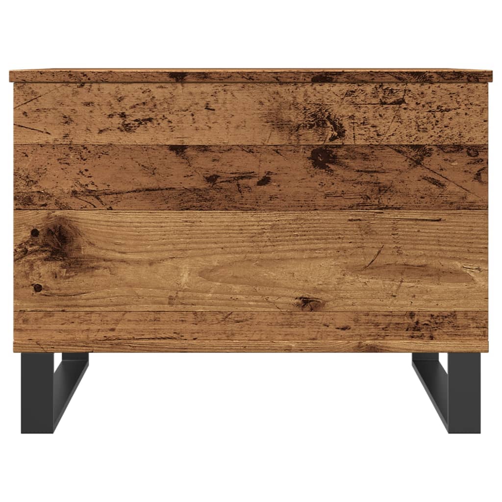 Table basse vieux bois 60x44,5x45 cm bois d’ingénierie - Tables basses
