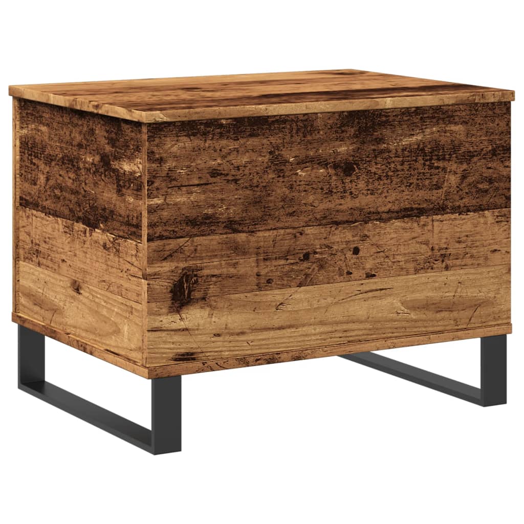 Table basse vieux bois 60x44,5x45 cm bois d’ingénierie - Tables basses
