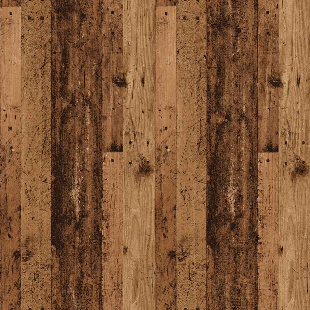 Table basse vieux bois 79x49x41 cm bois d’ingénierie - Tables basses
