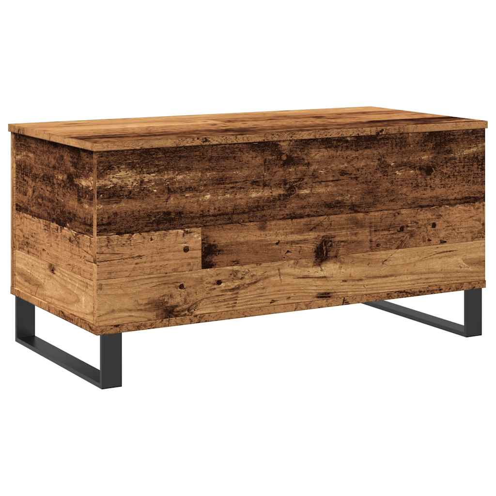 Table basse vieux bois 90x44,5x45 cm bois d’ingénierie - Tables basses