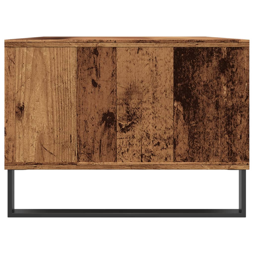 Table basse vieux bois 90x50x36,5 cm bois d’ingénierie - Tables basses