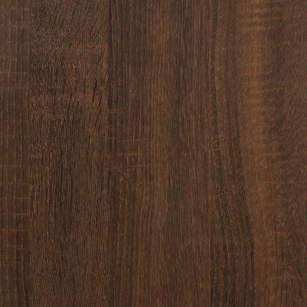 Table d’appoint Chêne marron 55x38x45 cm Bois d’ingénierie - Tables basses