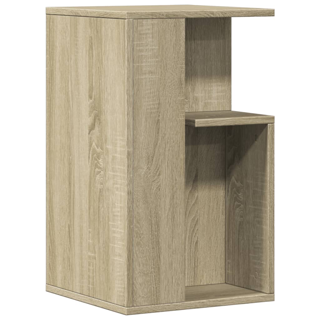 Table d’appoint chêne sonoma 35x35x60 cm bois d’ingénierie - Tables basses