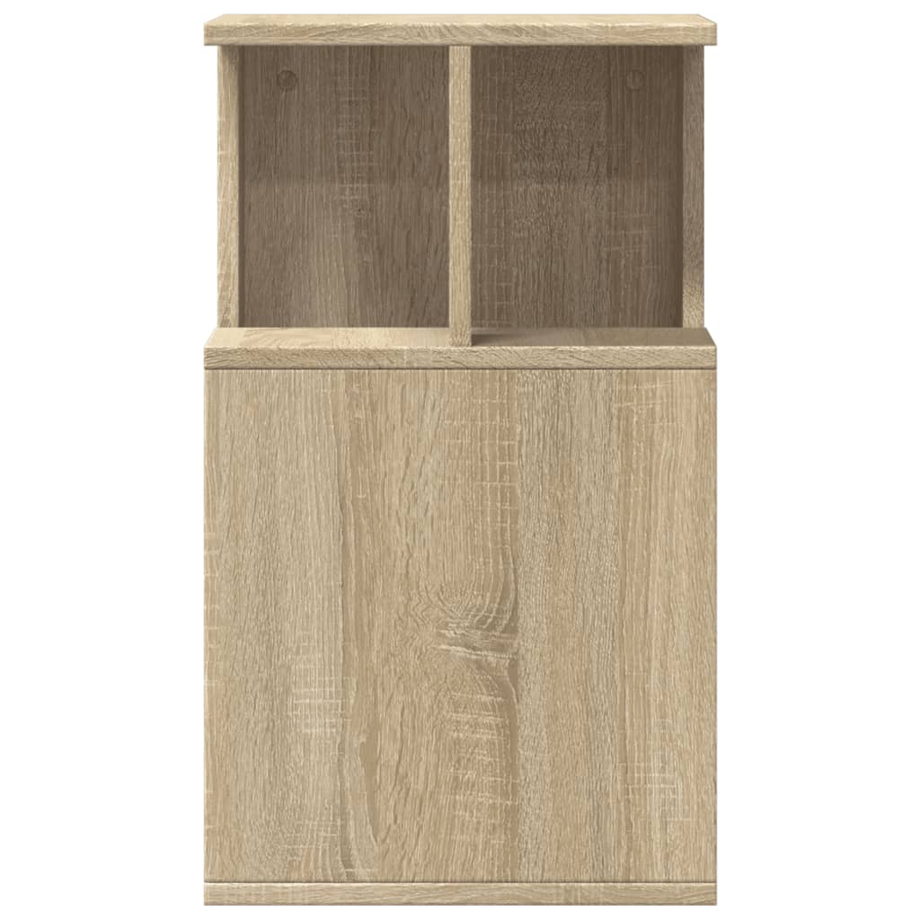 Table d’appoint chêne sonoma 35x35x60 cm bois d’ingénierie - Tables basses