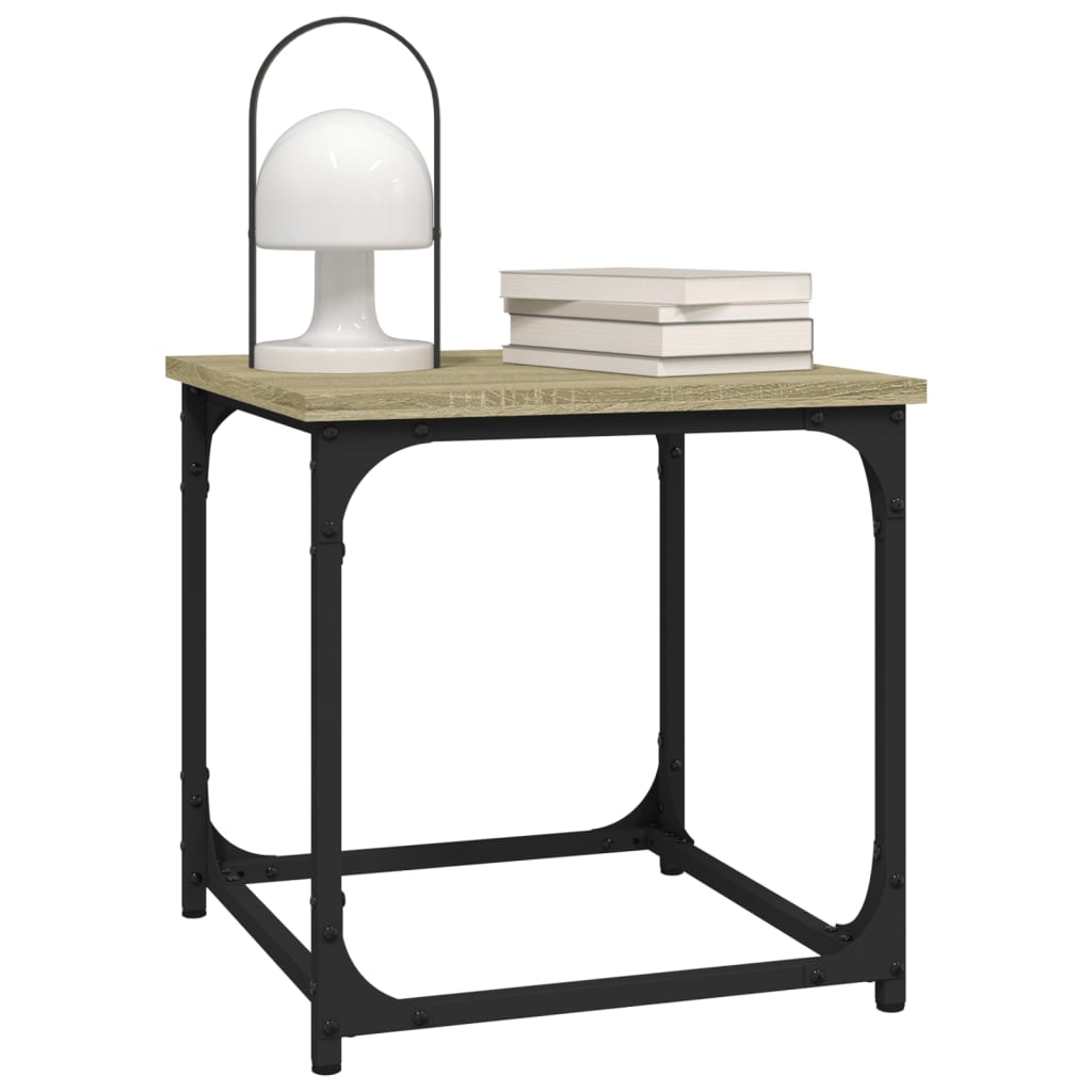 Table d’appoint Chêne sonoma 40x40x40 cm Bois d’ingénierie - Tables basses