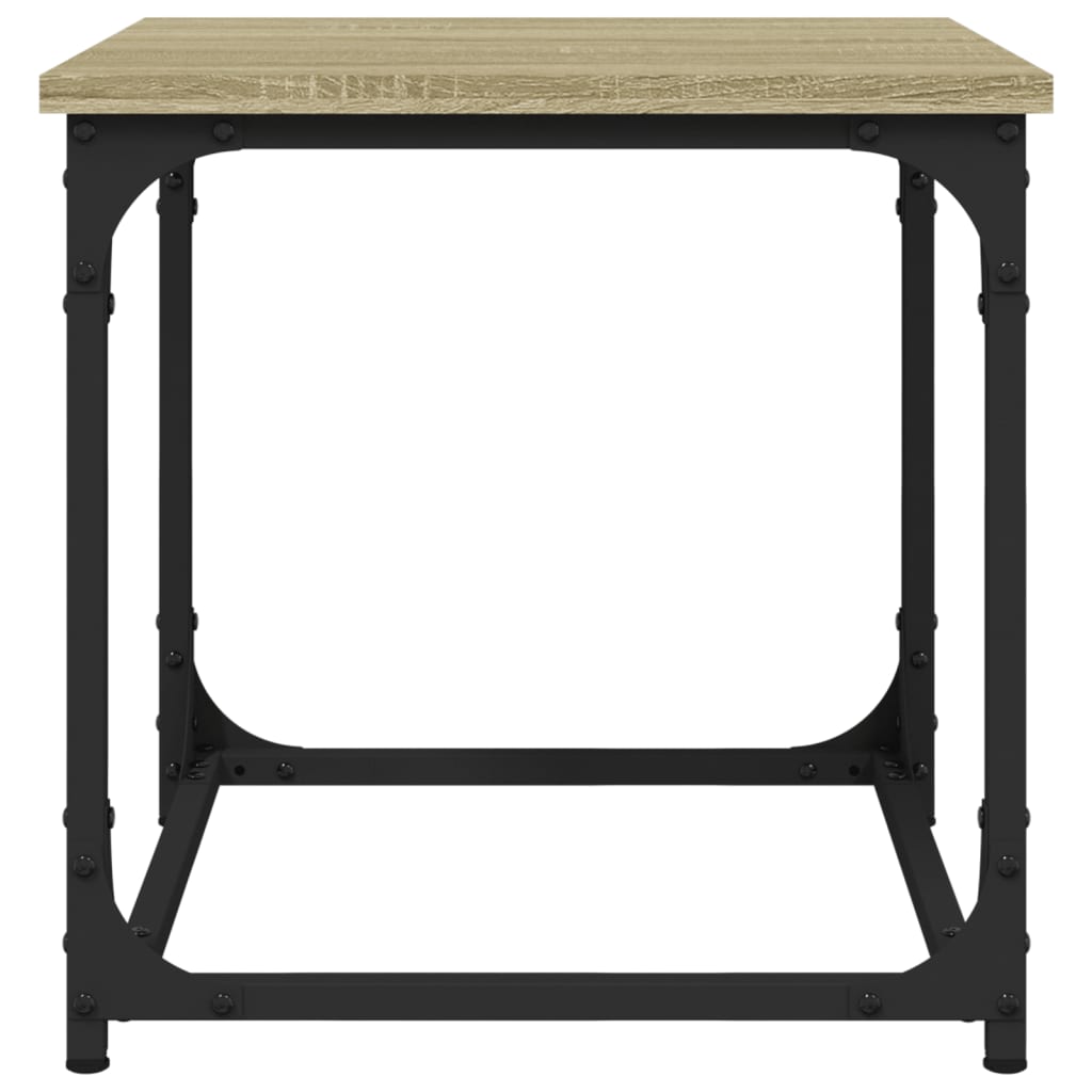 Table d’appoint Chêne sonoma 40x40x40 cm Bois d’ingénierie - Tables basses