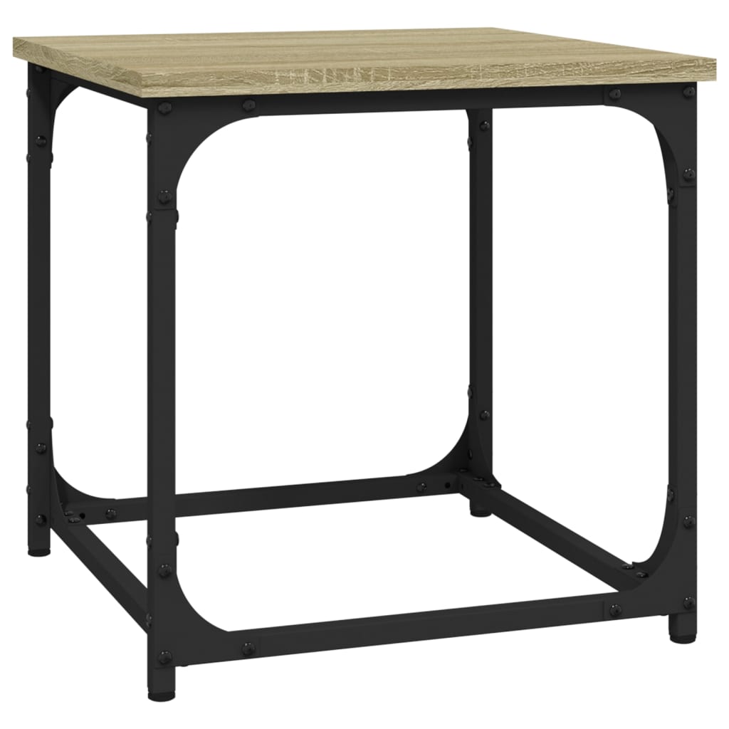 Table d’appoint Chêne sonoma 40x40x40 cm Bois d’ingénierie - Tables basses