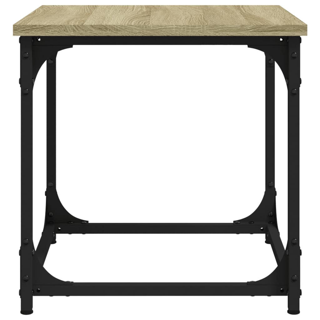 Table d’appoint Chêne sonoma 40x40x40 cm Bois d’ingénierie - Tables basses
