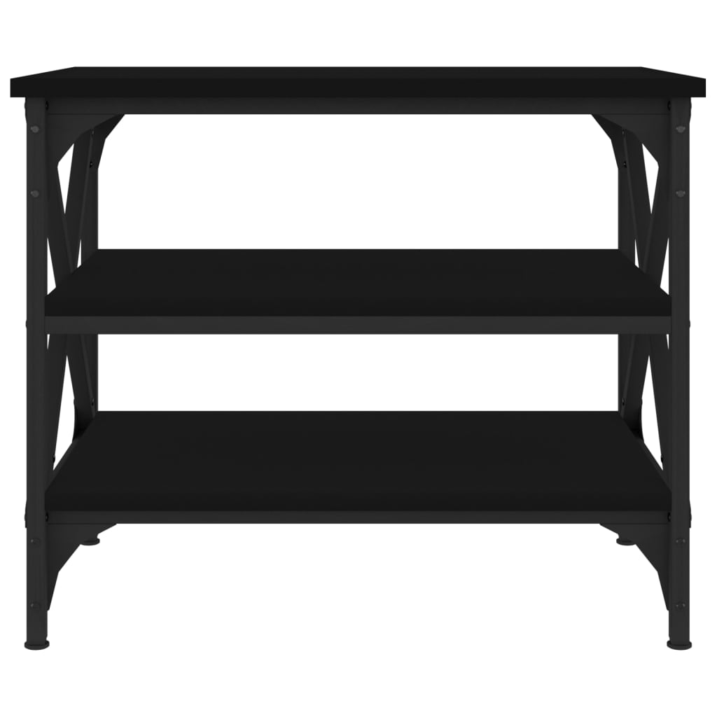 Table d’appoint Noir 55x38x45 cm Bois d’ingénierie - Tables basses