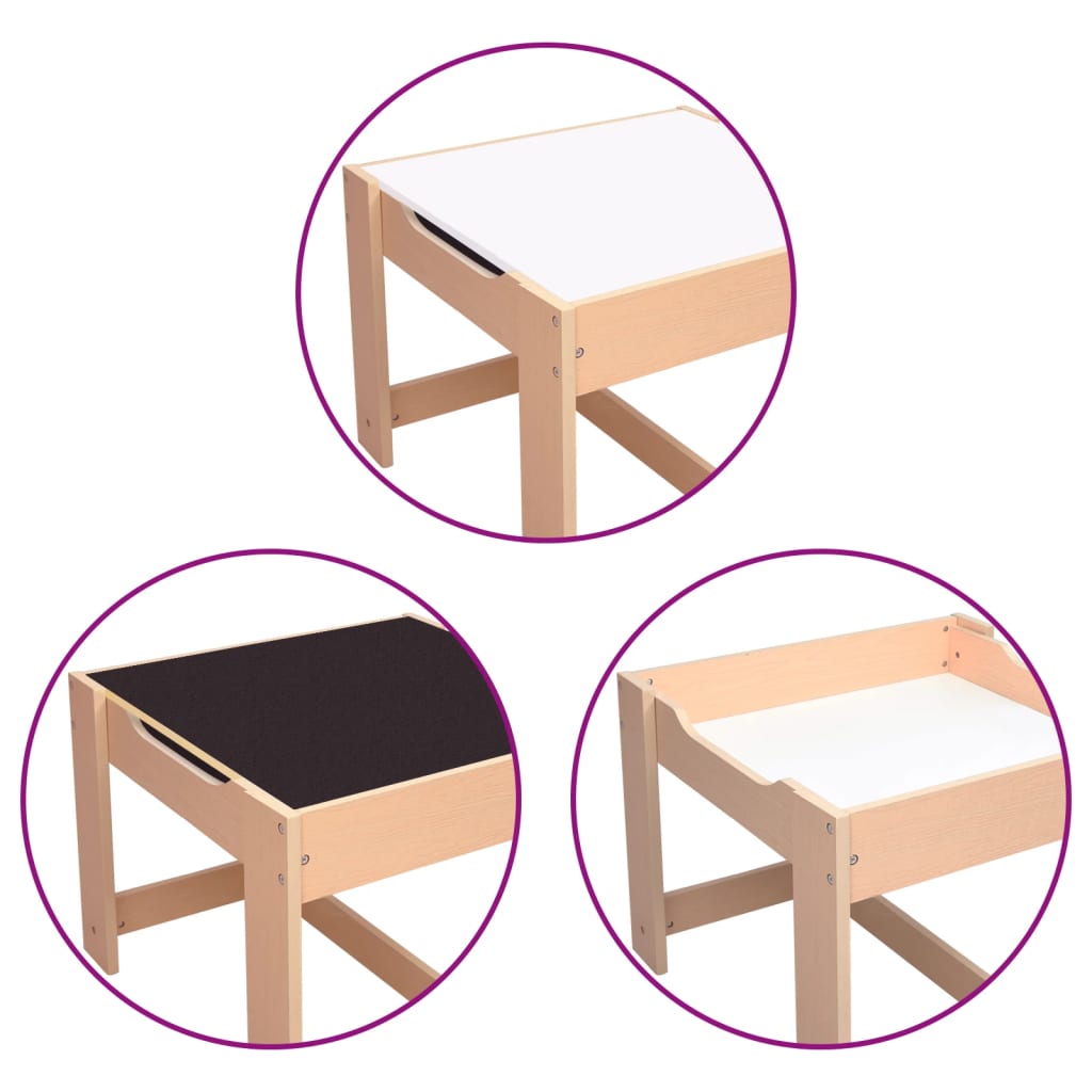 Table pour enfants avec 2 chaises MDF - Meubles pour bébés & tout-petits