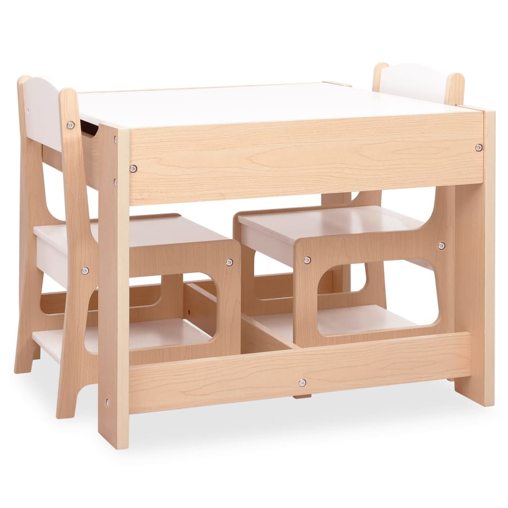 Table pour enfants avec 2 chaises MDF - Meubles pour bébés & tout-petits