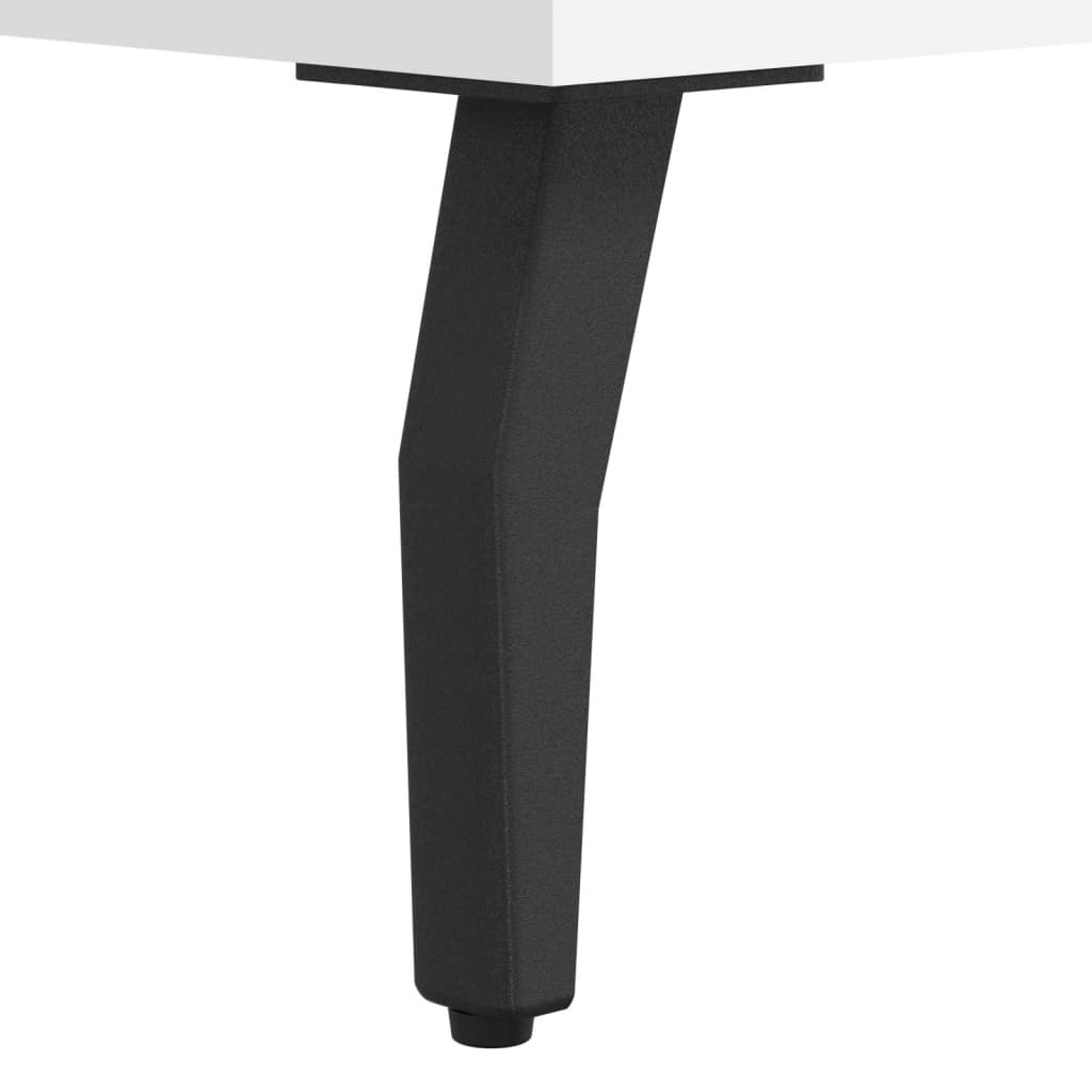 Tables basses 2 pcs blanc 50x50x40 cm bois d’ingénierie - Tables basses