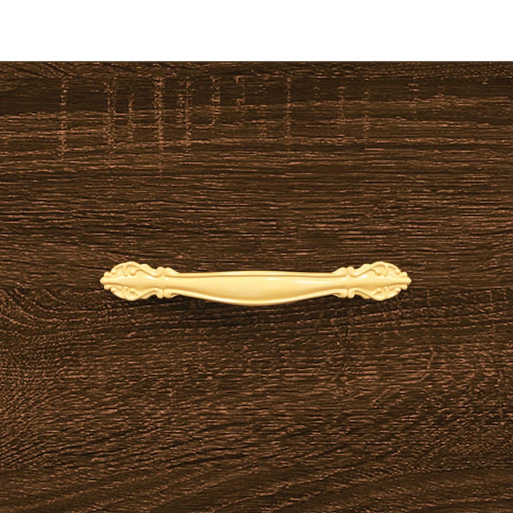Tables basses 2 pcs chêne marron 50x50x40 cm bois d’ingénierie - Tables basses