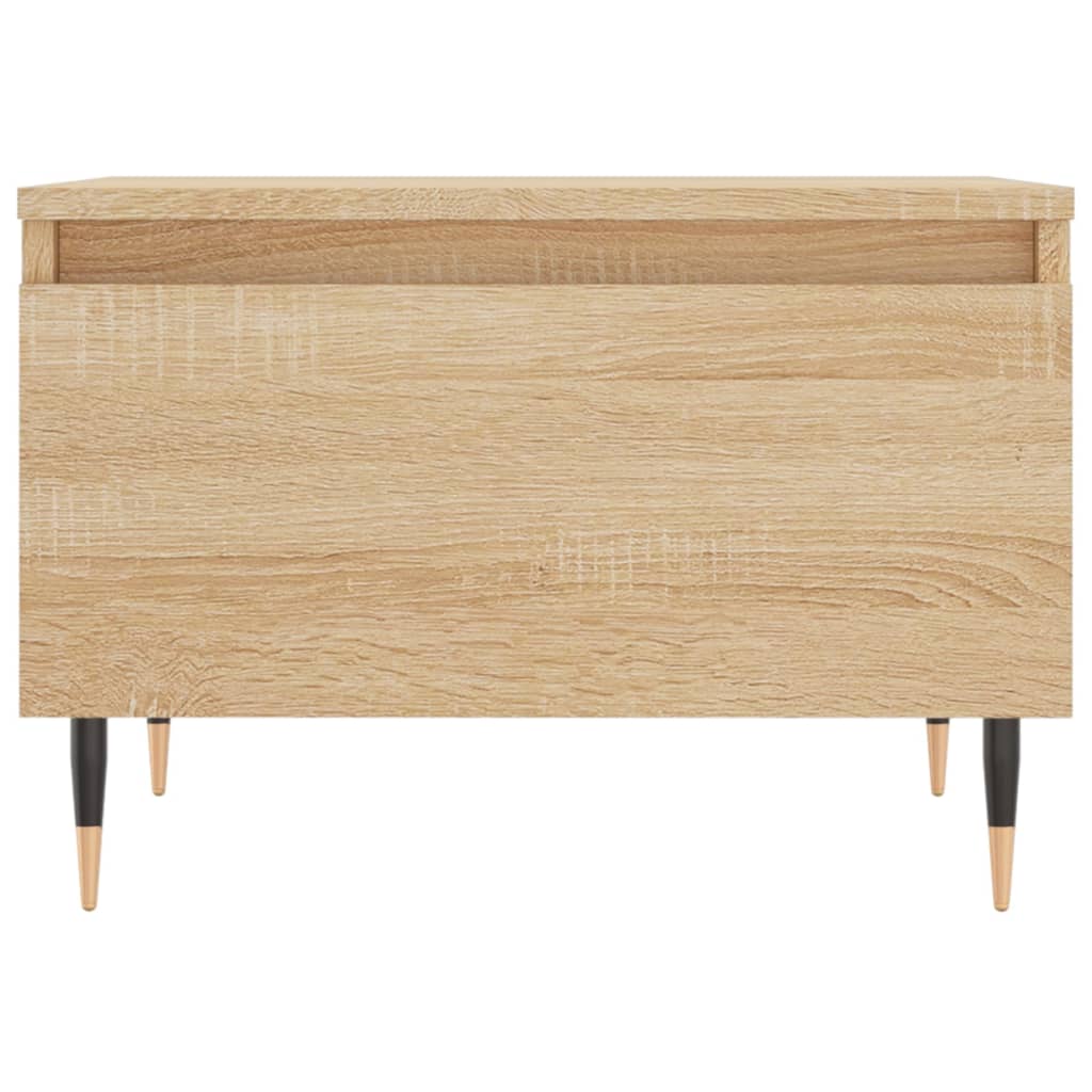 Tables basses 2 pcs chêne sonoma 50x46x35 cm bois d’ingénierie - Tables basses