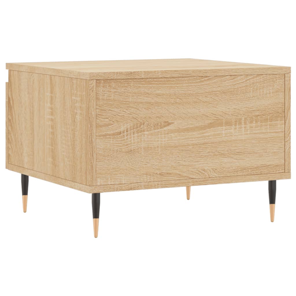 Tables basses 2 pcs chêne sonoma 50x46x35 cm bois d’ingénierie - Tables basses