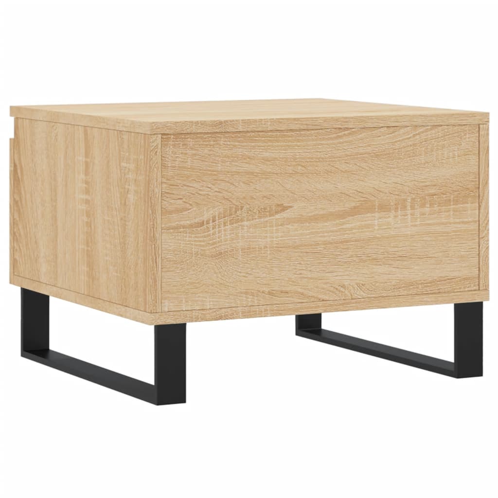 Tables basses 2 pcs chêne sonoma 50x46x35 cm bois d’ingénierie - Tables basses