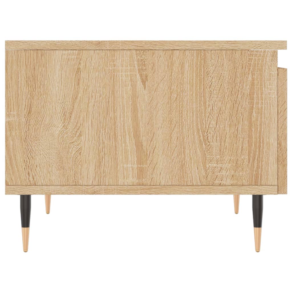 Tables basses 2 pcs chêne sonoma 50x46x35 cm bois d’ingénierie - Tables basses