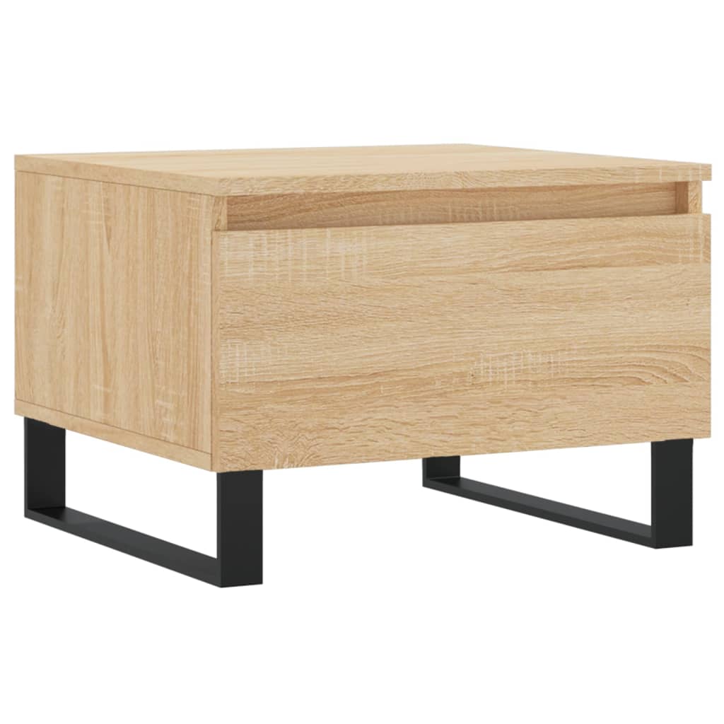 Tables basses 2 pcs chêne sonoma 50x46x35 cm bois d’ingénierie - Tables basses