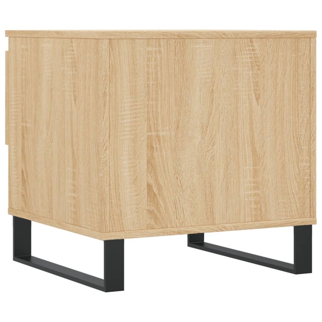 Tables basses 2 pcs chêne sonoma 50x46x50 cm bois d’ingénierie - Tables basses