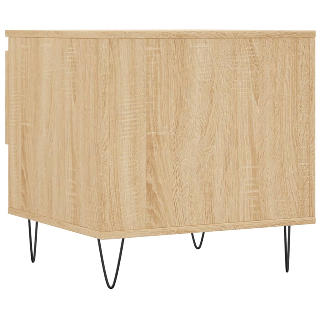 Tables basses 2 pcs chêne sonoma 50x46x50 cm bois d’ingénierie - Tables basses
