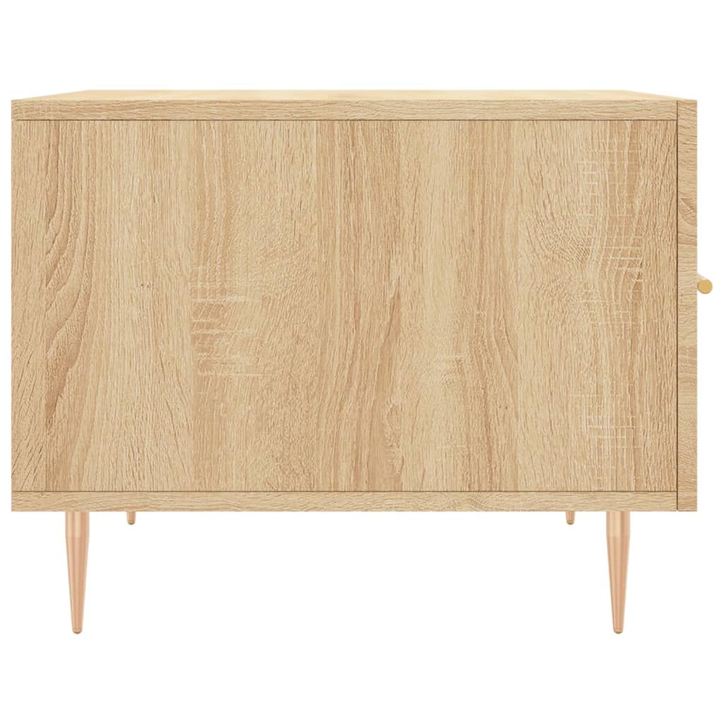 Tables basses 2 pcs chêne sonoma 50x50x40 cm bois d’ingénierie - Tables basses