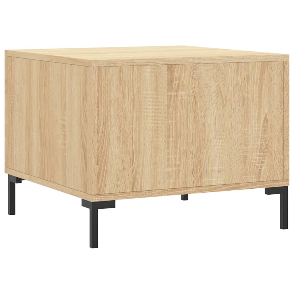 Tables basses 2 pcs chêne sonoma 50x50x40 cm bois d’ingénierie - Tables basses