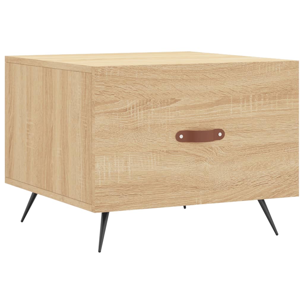 Tables basses 2 pcs chêne sonoma 50x50x40 cm bois d’ingénierie - Tables basses