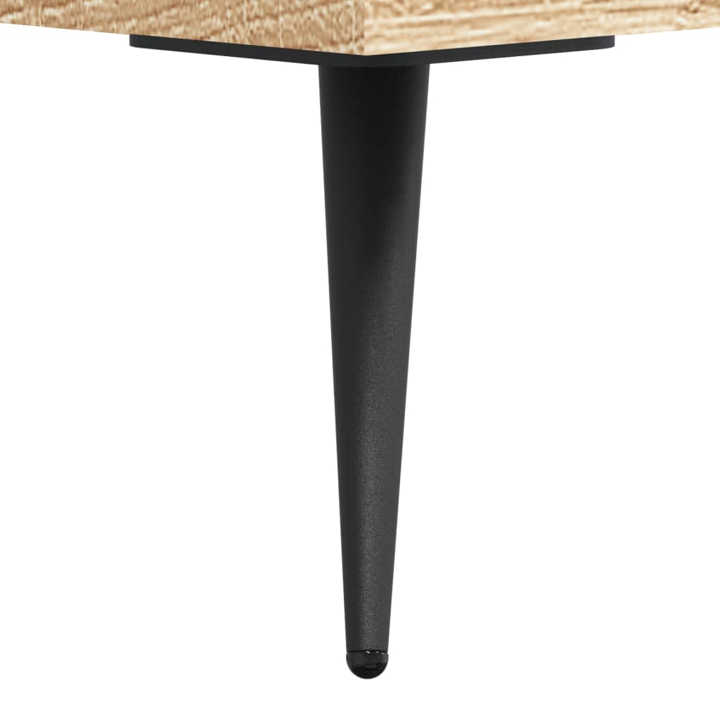 Tables basses 2 pcs chêne sonoma 50x50x40 cm bois d’ingénierie - Tables basses