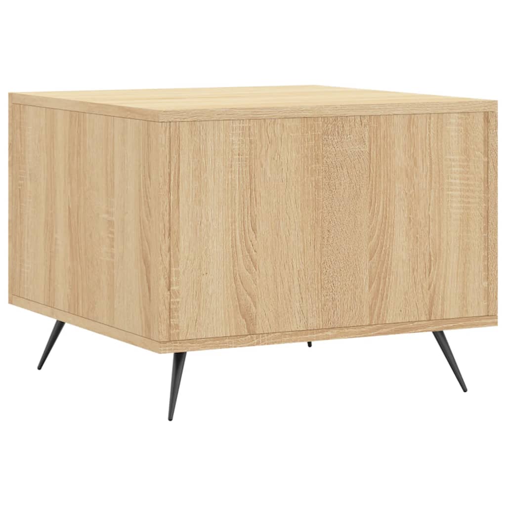 Tables basses 2 pcs chêne sonoma 50x50x40 cm bois d’ingénierie - Tables basses