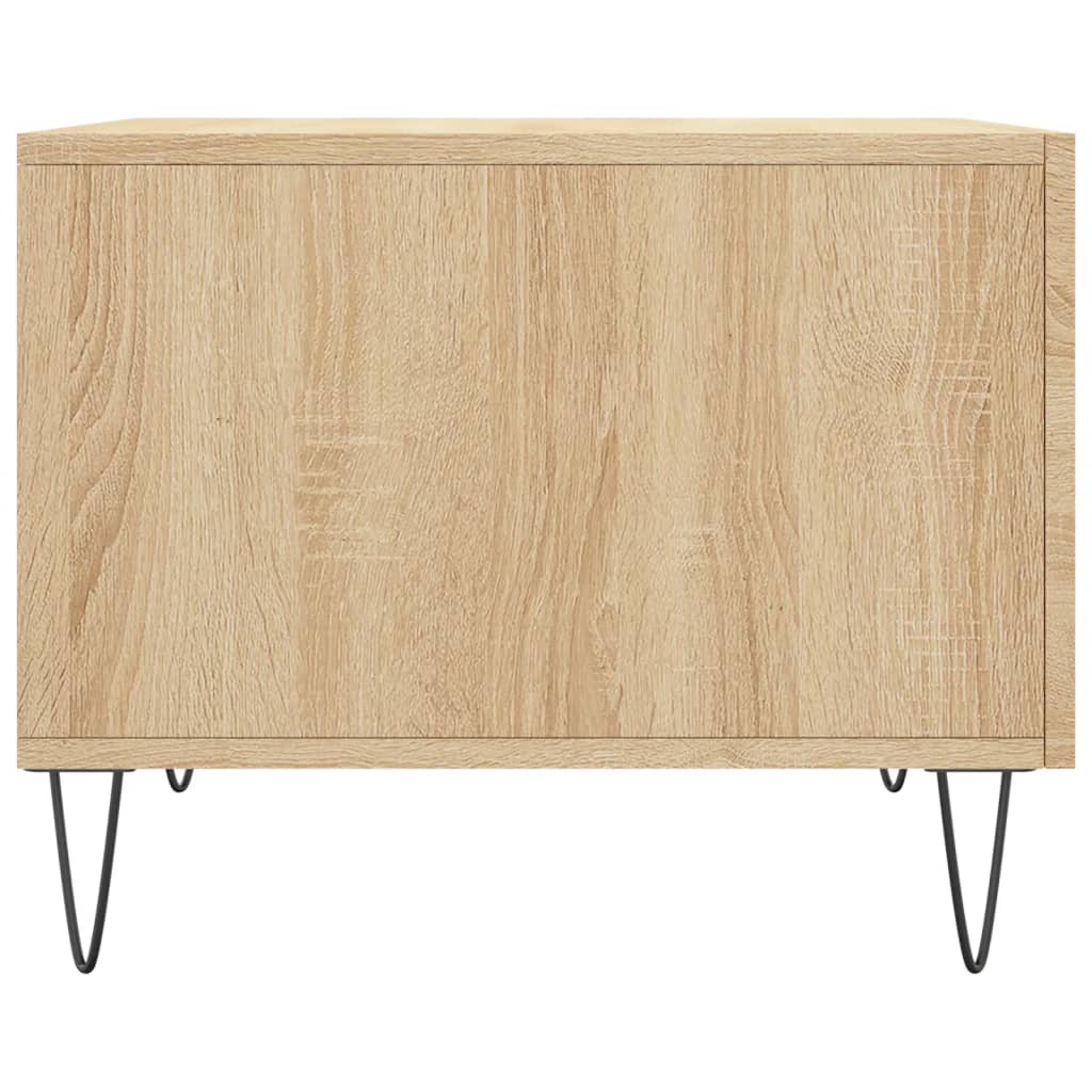 Tables basses 2 pcs chêne sonoma 50x50x40 cm bois d’ingénierie - Tables basses