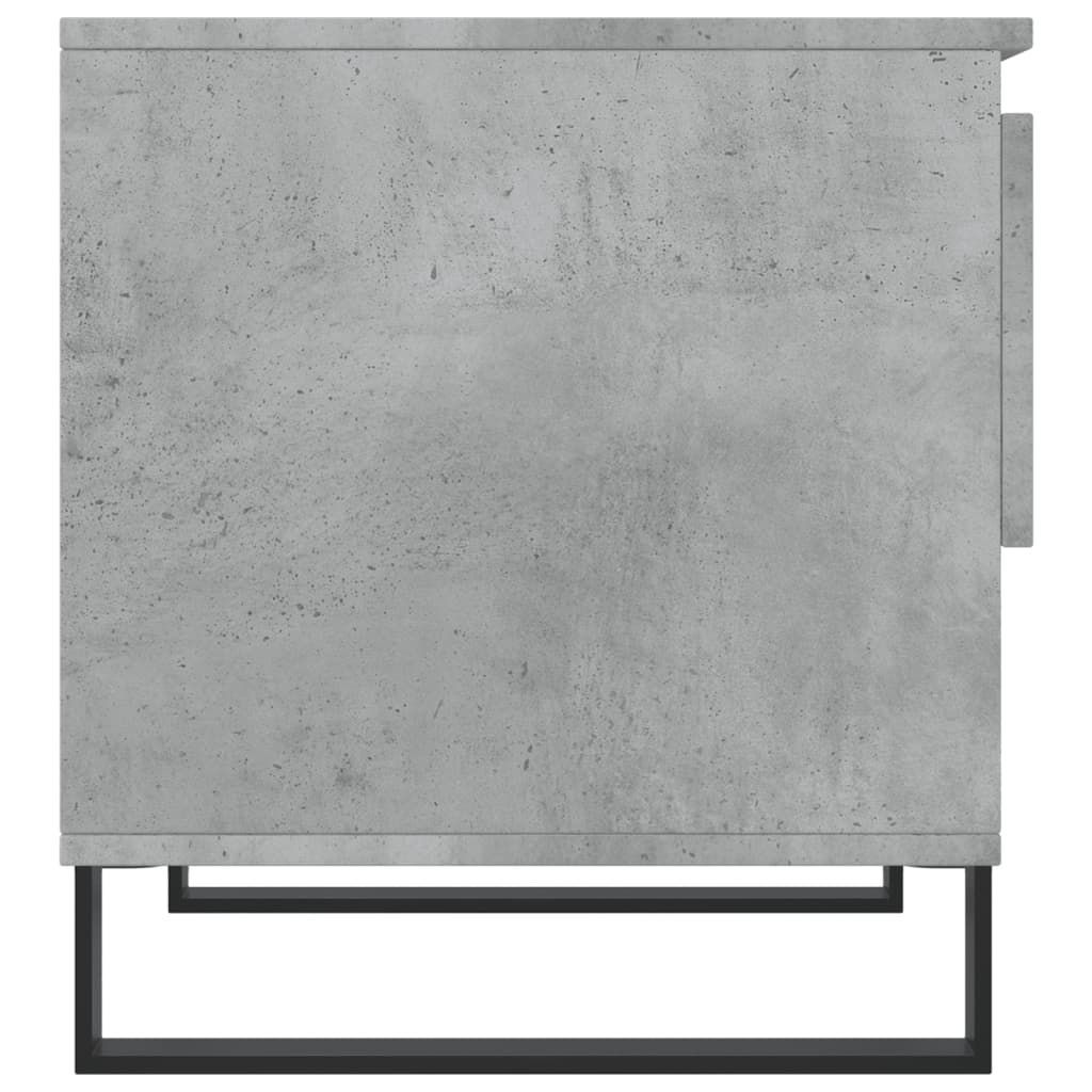 Tables basses 2 pcs gris béton 50x46x50 cm bois d’ingénierie - Tables basses