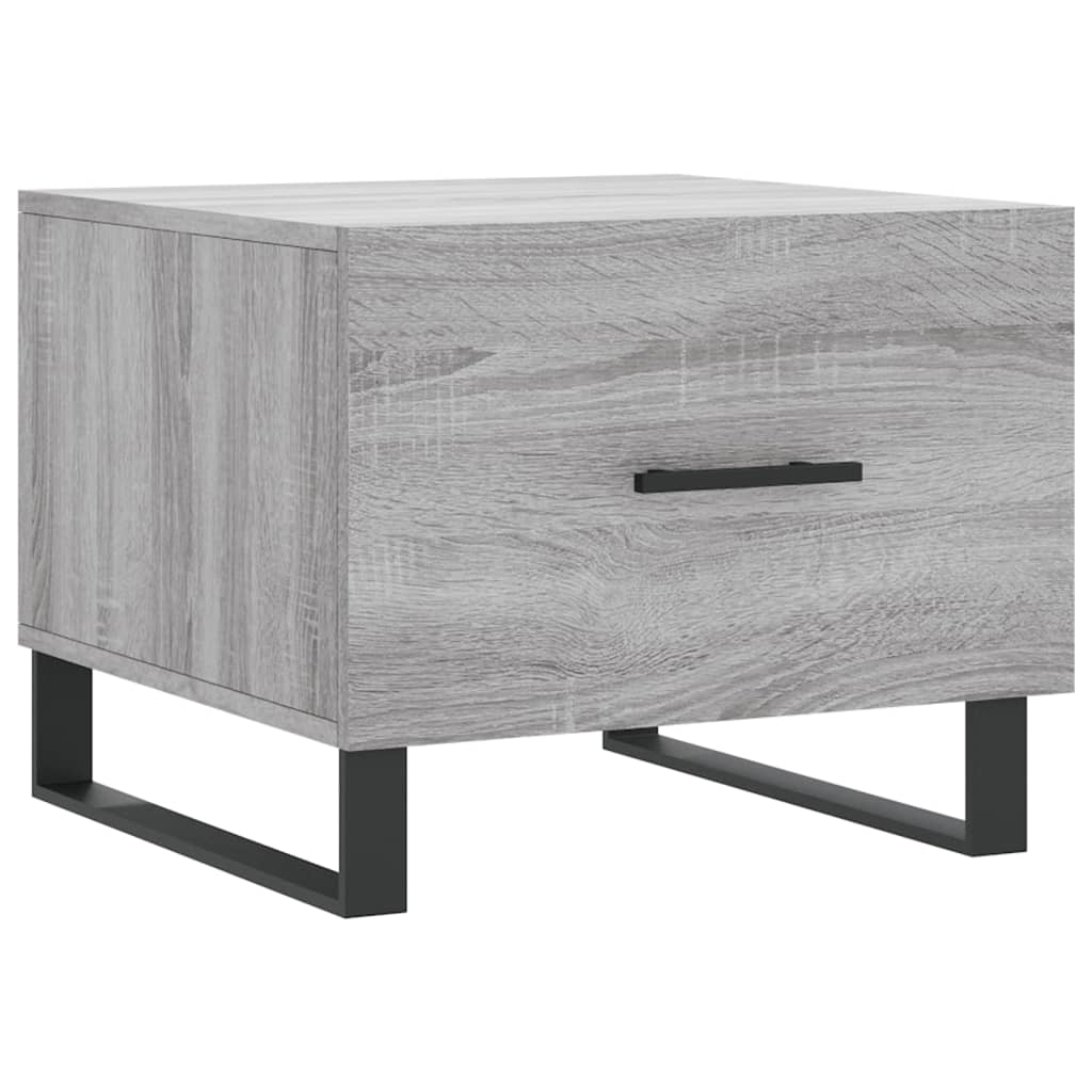 Tables basses 2 pcs sonoma gris 50x50x40 cm bois d’ingénierie - Tables basses
