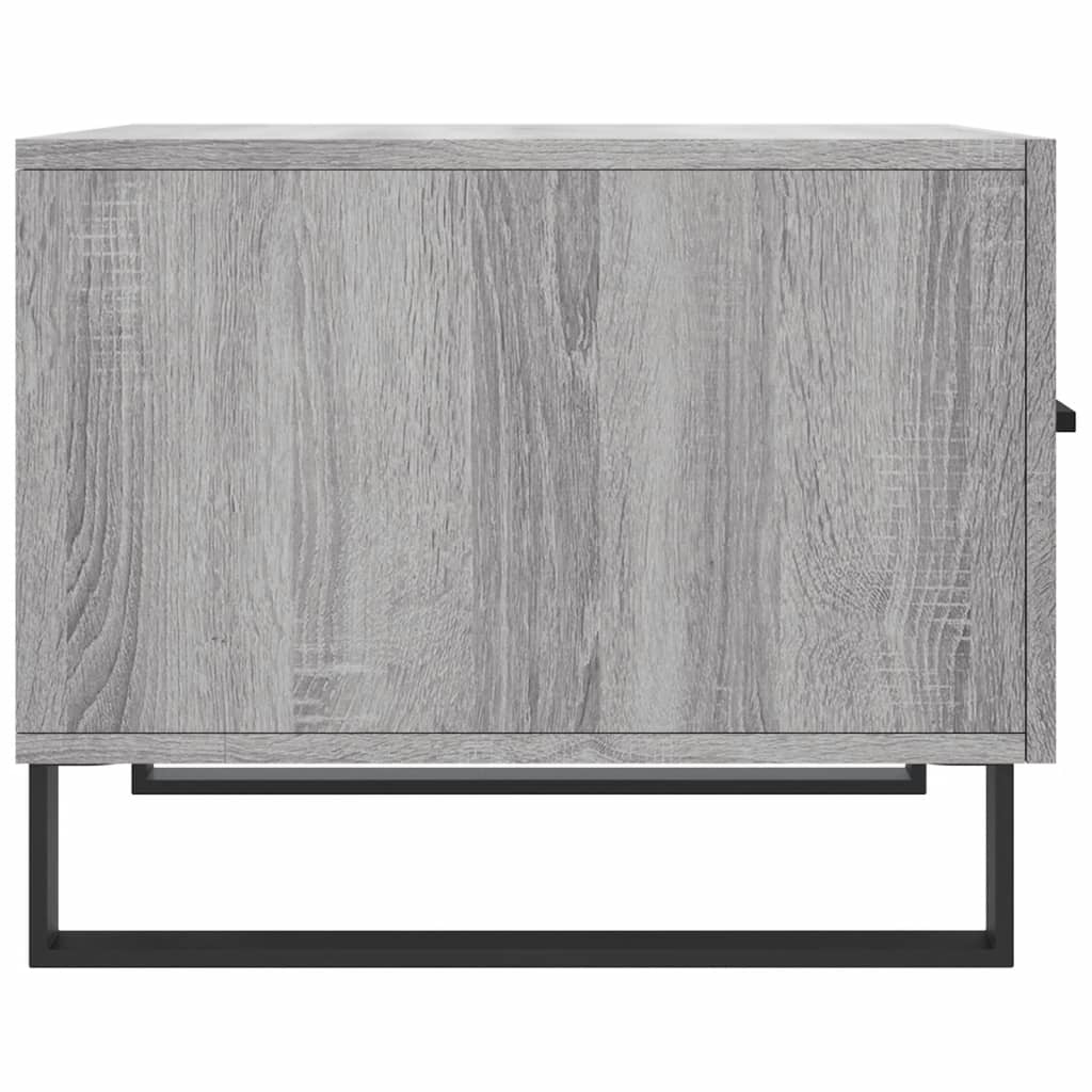 Tables basses 2 pcs sonoma gris 50x50x40 cm bois d’ingénierie - Tables basses