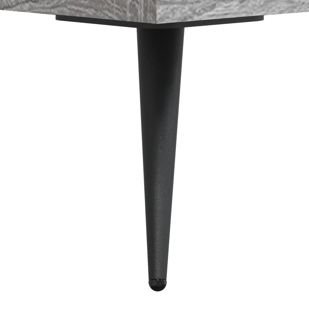 Tables basses 2 pcs sonoma gris 50x50x40 cm bois d’ingénierie - Tables basses