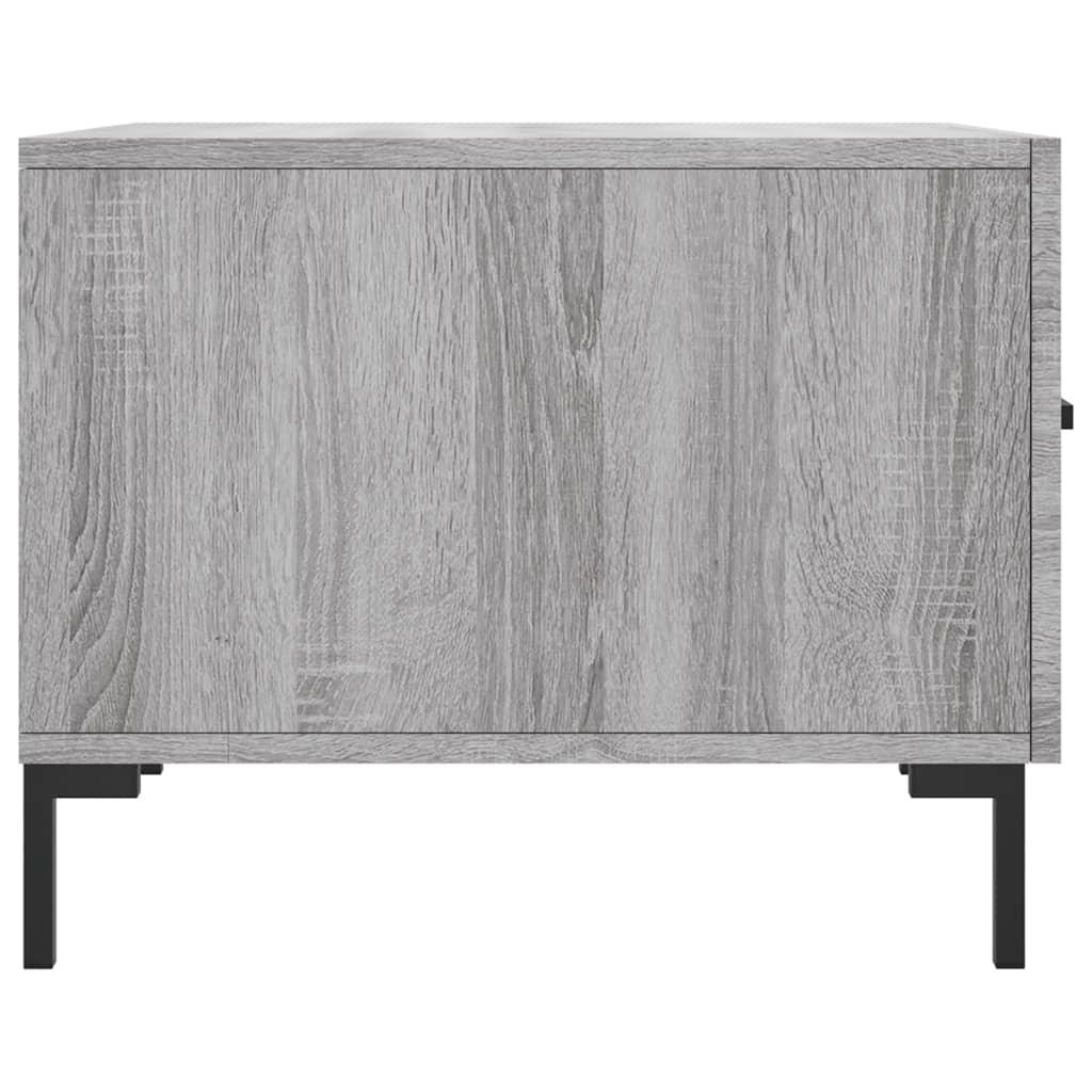 Tables basses 2 pcs sonoma gris 50x50x40 cm bois d’ingénierie - Tables basses