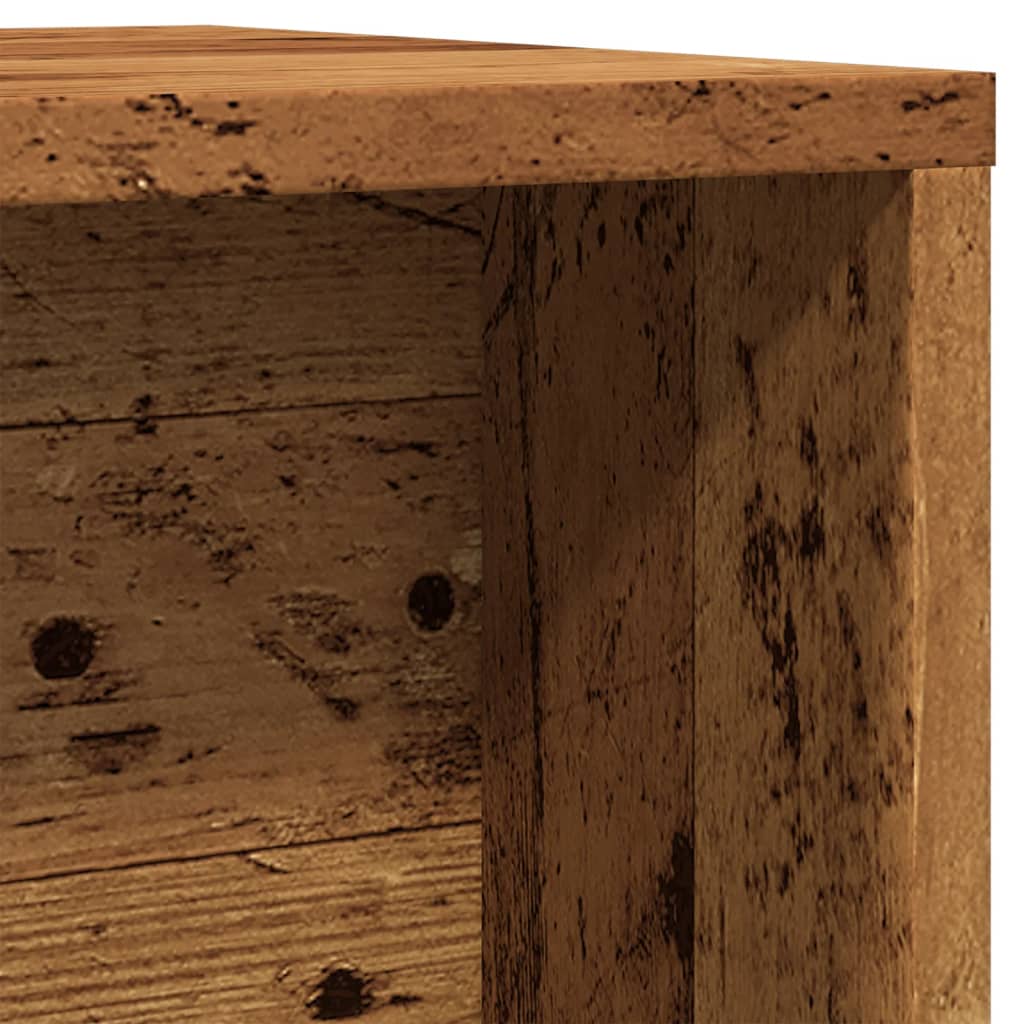 Tables basses gigognes 2 pcs vieux bois bois d’ingénierie - Tables basses