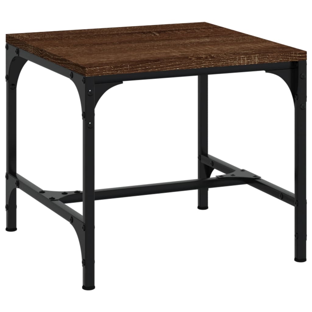 Tables d’appoint 2 pcs Chêne marron 40x40x35 cm Bois ingénierie - Tables basses