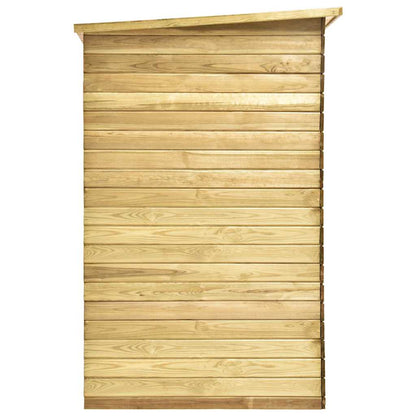 Abri de jardin 232x110x170 cm Bois de pin imprégné