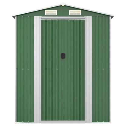 Abri de jardin Vert 192x689x223 cm Acier galvanisé