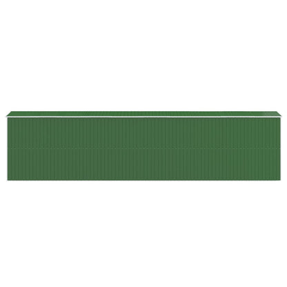 Abri de jardin Vert 192x855x223 cm Acier galvanisé