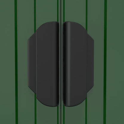 Abri de jardin Vert 192x855x223 cm Acier galvanisé