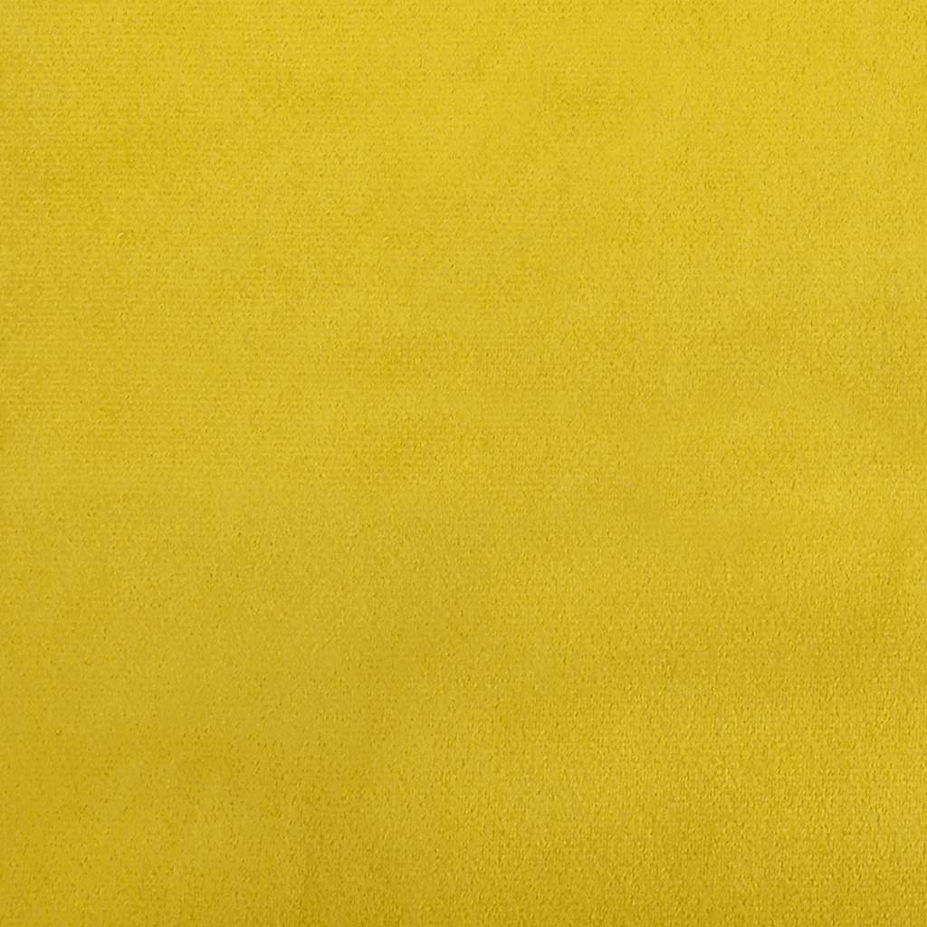 Chaise à bascule Jaune Velours