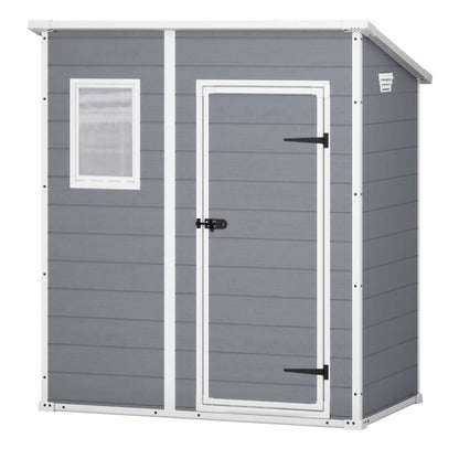 Abri de jardin Manor Pent 64 gris - Cabanes & abris de jardin