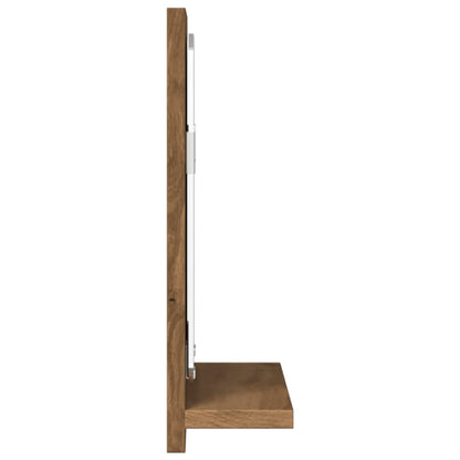 Armoire à miroir de salle de bain chêne artisanal 60x11x37 cm - Meubles-lavabos de salle de bains