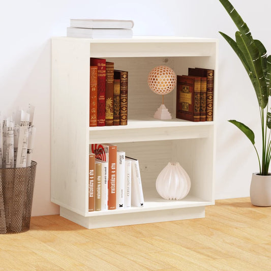 Armoire console Blanc 60x34x75 cm Bois de pin solide - Buffets & bahuts