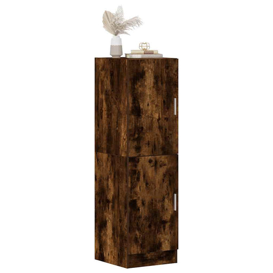 Armoire de cuisine chêne fumé 38x41,5x131,5 cm bois ingénierie - Meubles de cuisine