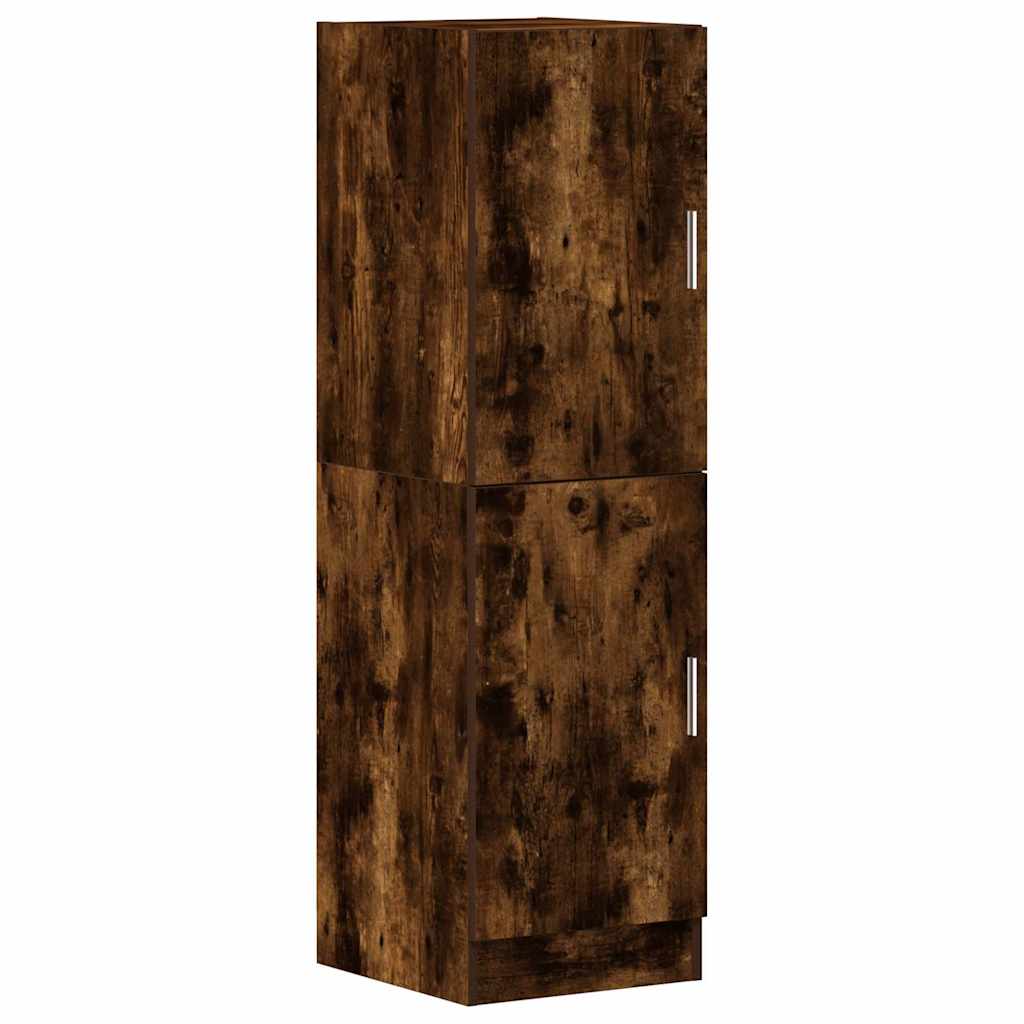 Armoire de cuisine chêne fumé 38x41,5x131,5 cm bois ingénierie - Meubles de cuisine