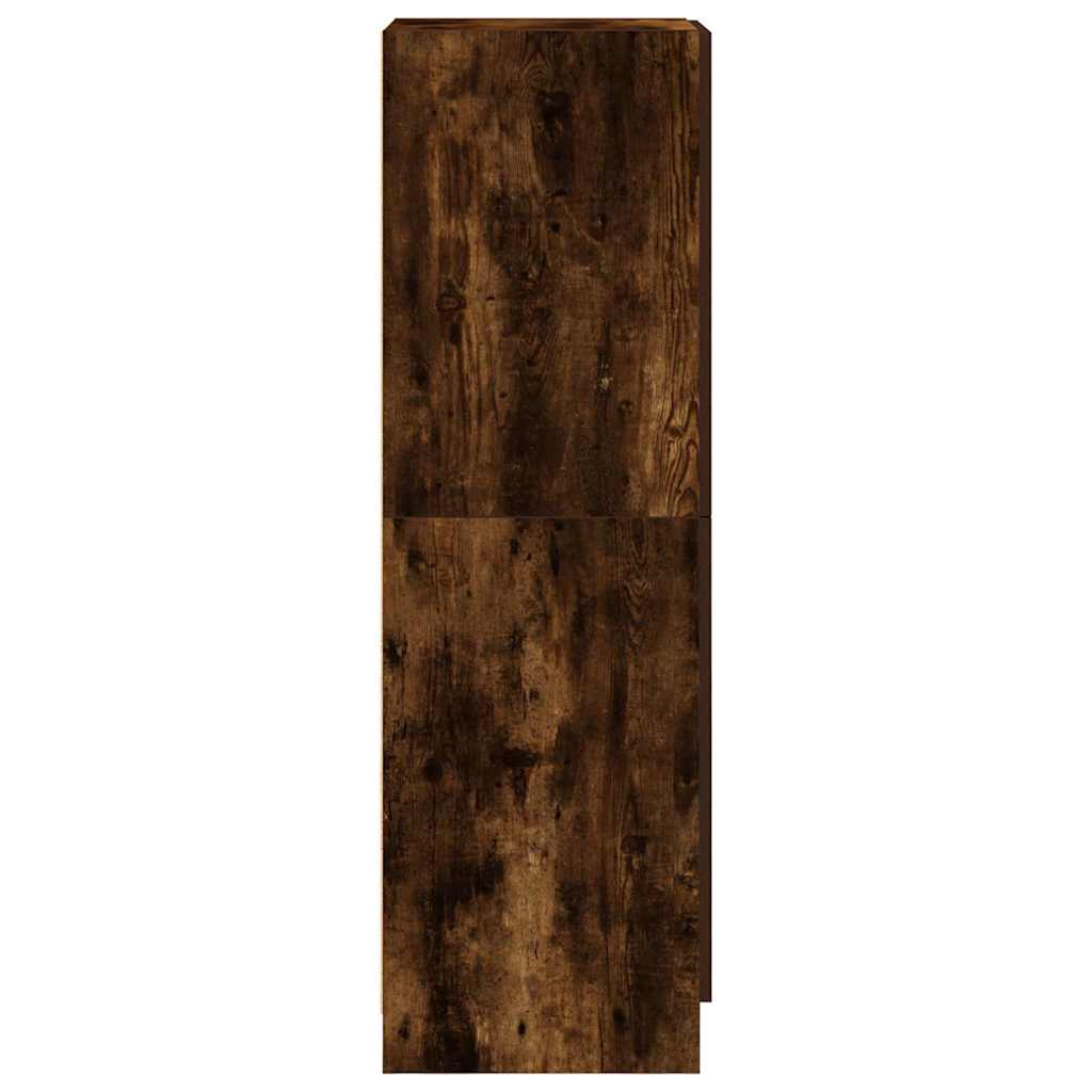 Armoire de cuisine chêne fumé 38x41,5x131,5 cm bois ingénierie - Meubles de cuisine